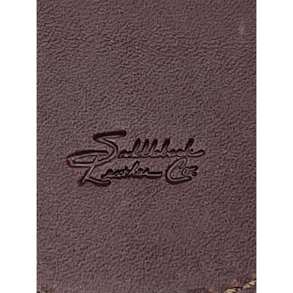 Set 4 SADDLEBACK LEATHER CO Dark Coffee Brown Leather 4" Round COASTERS NWOT NEW - Picture 5 of 5